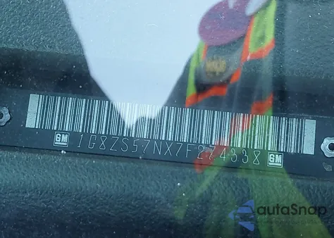 2007 Saturn Aura Xe z USA, uszkodzony, nr VIN 1G8ZS57NX7F274338